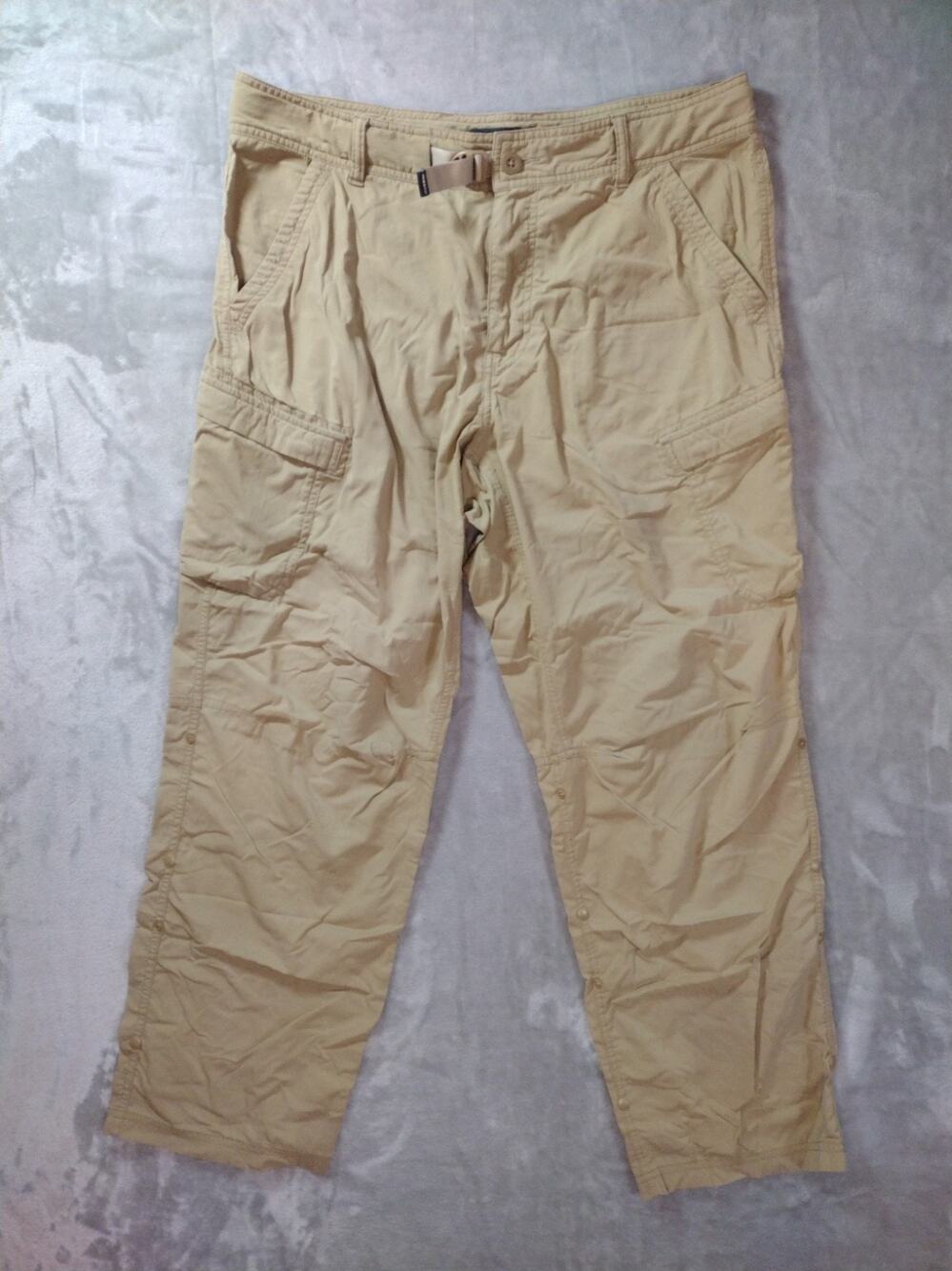Rei Co-op Cargo Pants Mens 36x30 Relaxed Fit Convertible Roll Hiking Gorpcore